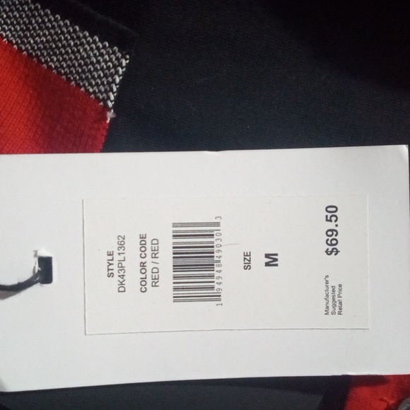 DKNY t-shirt short sleeve medium sized with a collar and three buttons - Picture 5 of 6